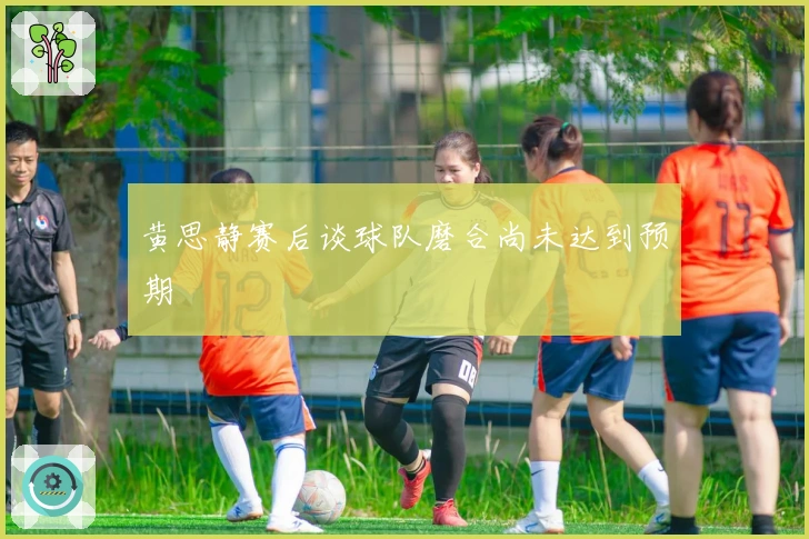 黄思静赛后谈球队磨合尚未达到预期